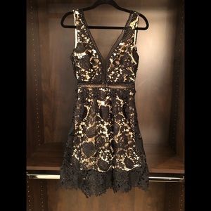 Black lace dress- Romeo and Juliet Couture